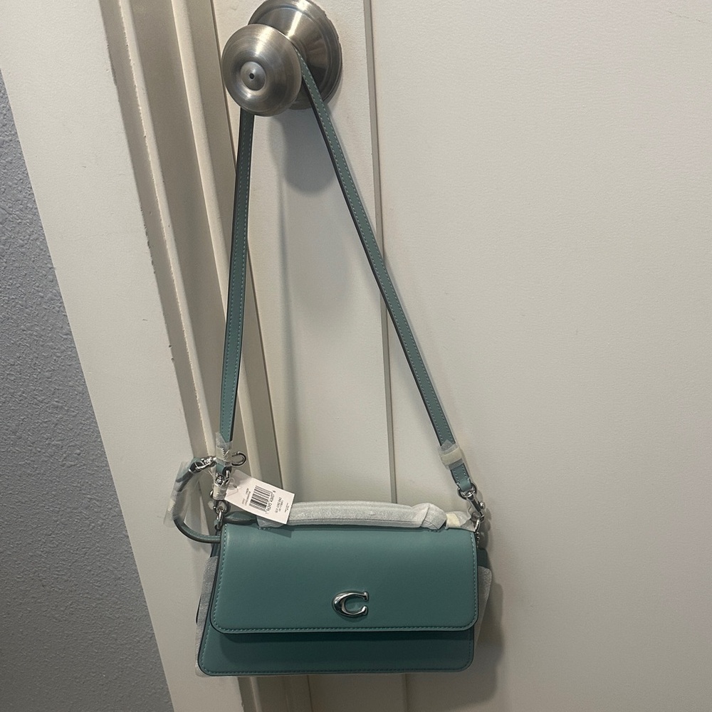 Coach GLV Juno Aquamarine Crossbody/Shoulder/Top Handle Bag